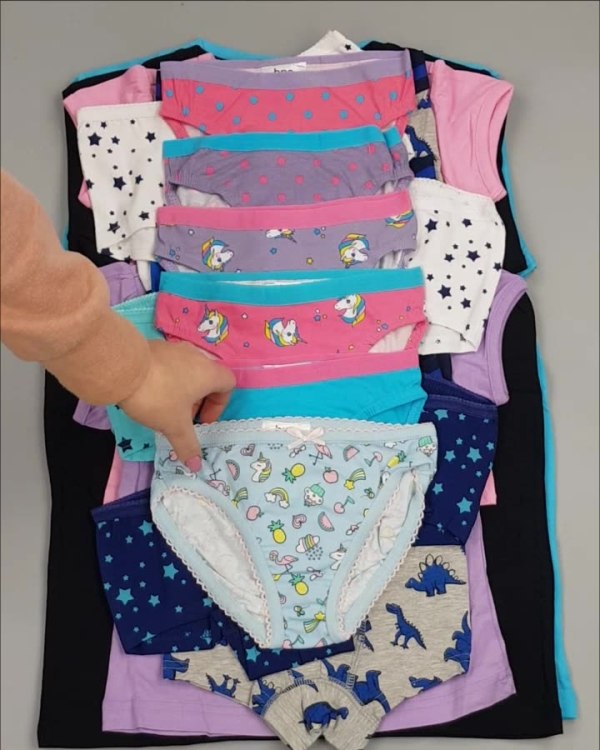 Фотография  588 - Нижнее белье Bon Prix дети#50 шт, ЛОТ №3242 оптом в Пскове и Псковской области