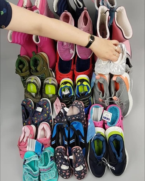 Фотография  947 - Обувь ALDI дети лето#10 кг, ЛОТ №4453 оптом в Пскове и Псковской области