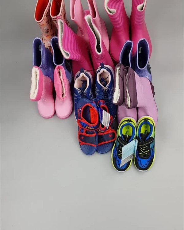 Фотография  566 - Обувь ALDI дети лето#10 кг, ЛОТ №4454 оптом в Пскове и Псковской области