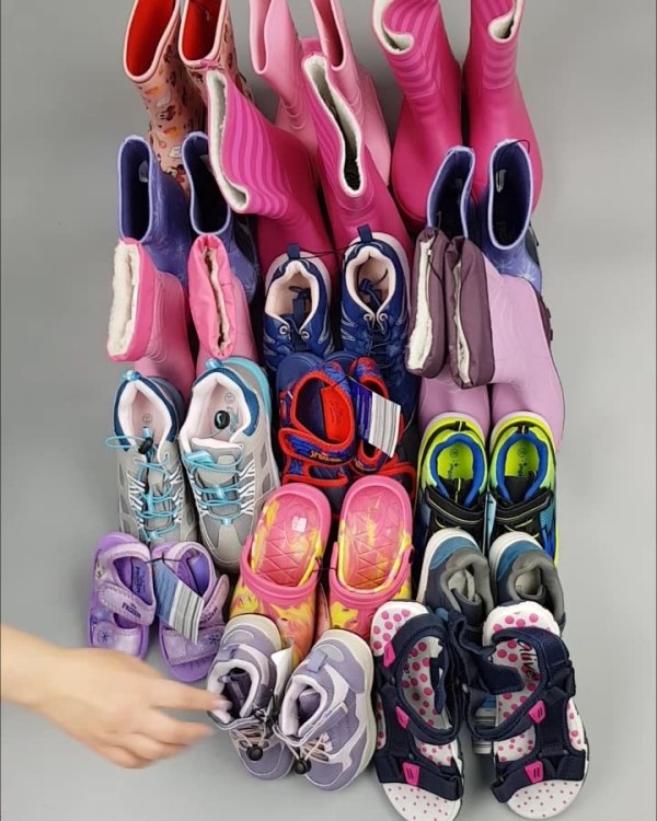 Фотография  442 - Обувь ALDI дети лето#10 кг, ЛОТ №4454 оптом в Пскове и Псковской области