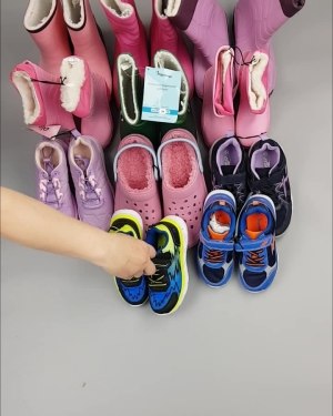 Фотография  105 - Обувь ALDI дети лето#10 кг, ЛОТ №4456 оптом в Пскове и Псковской области