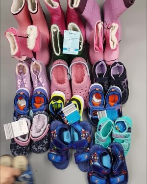 Фотография  251 - Обувь ALDI дети лето#10 кг, ЛОТ №4456 оптом в Пскове и Псковской области