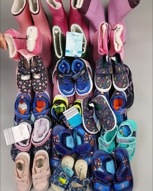 Фотография  658 - Обувь ALDI дети лето#10 кг, ЛОТ №4456 оптом в Пскове и Псковской области