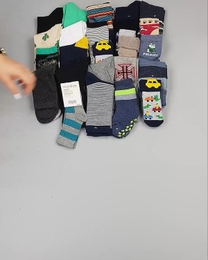 Фотография  219 - Носки дети СТОК зима#5 кг, ЛОТ №4870 оптом в Пскове и Псковской области