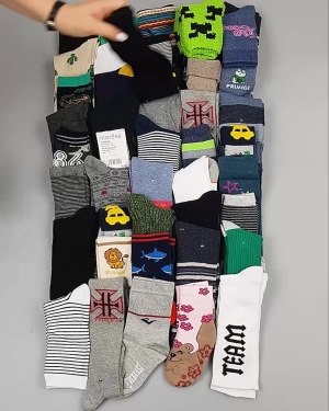 Фотография  445 - Носки дети СТОК зима#5 кг, ЛОТ №4870 оптом в Пскове и Псковской области