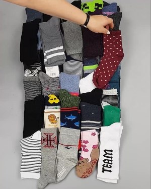 Фотография  944 - Носки дети СТОК зима#5 кг, ЛОТ №4870 оптом в Пскове и Псковской области