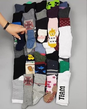 Фотография  385 - Носки дети СТОК зима#5 кг, ЛОТ №4870 оптом в Пскове и Псковской области