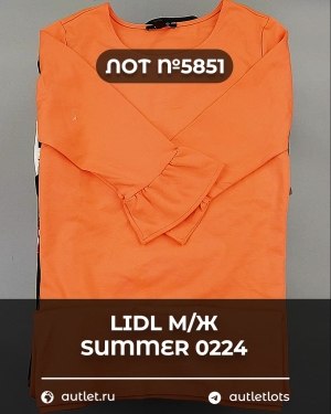 Купить LIDL Summer м/ж 022024#14 кг, ЛОТ №5851 оптом в Пскове и Псковской области