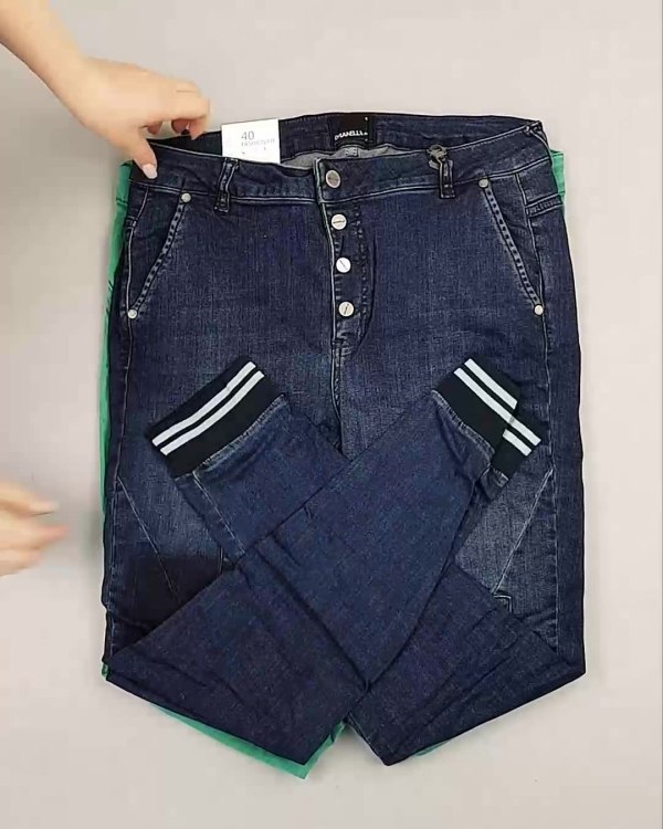 Фотография  107 - Джинсы DK Company 022024#10 кг, ЛОТ №5946 оптом в Пскове и Псковской области