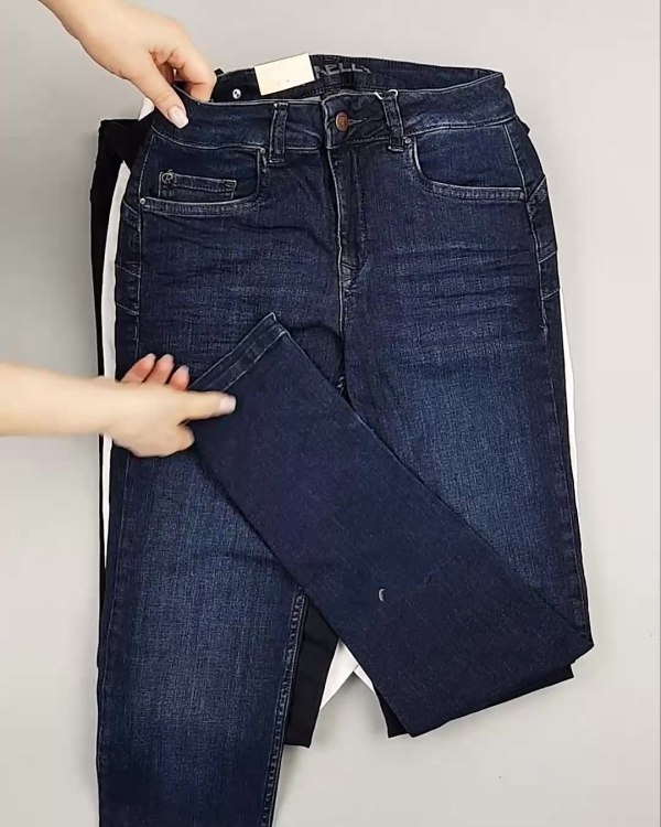 Фотография  490 - Джинсы DK Company 022024#10 кг, ЛОТ №5947 оптом в Пскове и Псковской области