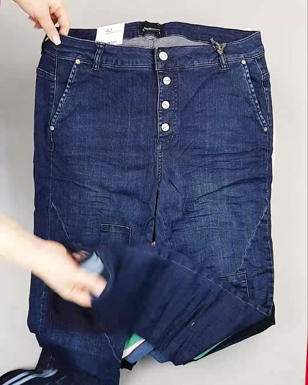 Фотография  441 - Джинсы DK Company 022024#10 кг, ЛОТ №5948 оптом в Пскове и Псковской области