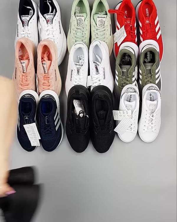 Фотография  179 - Кроссовки Adidas+Reebok#15 шт, ЛОТ №6145 оптом в Пскове и Псковской области