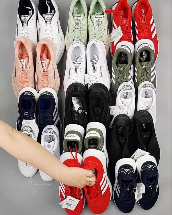 Фотография  342 - Кроссовки Adidas+Reebok#15 шт, ЛОТ №6145 оптом в Пскове и Псковской области