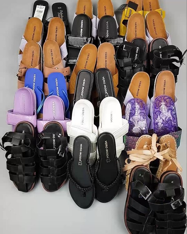 Фотография  406 - Обувь СТОК лето (сланцы) шт#21 шт, ЛОТ №6182 оптом в Пскове и Псковской области