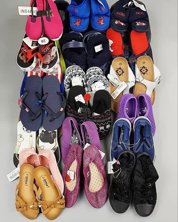 Фотография  729 - Обувь детская СТОК Summer#7,85 кг, ЛОТ №6196 оптом в Пскове и Псковской области