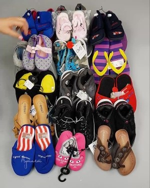 Фотография  950 - Обувь детская СТОК Summer#6,3 кг, ЛОТ №6198 оптом в Пскове и Псковской области