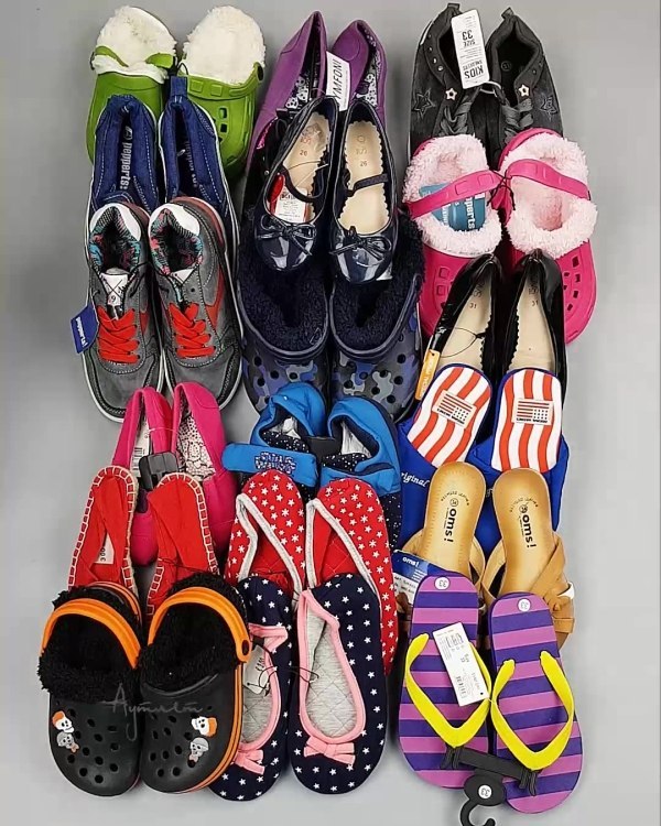 Фотография  585 - Обувь детская СТОК Summer#6,25 кг, ЛОТ №6199 оптом в Пскове и Псковской области