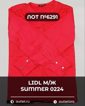 Купить LIDL Summer м/ж 022024#15 кг, ЛОТ №6291 оптом в Пскове и Псковской области