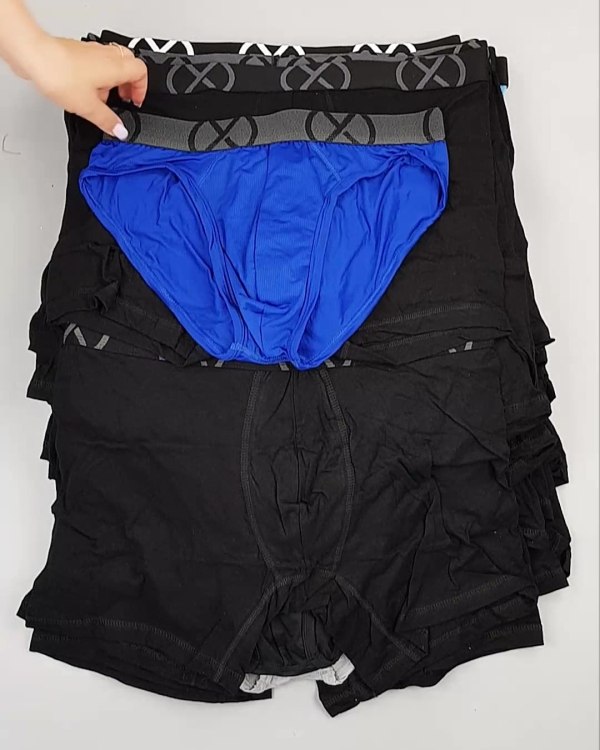 Фотография  630 - Нижнее белье men CAN#5 кг, ЛОТ №6490 оптом в Пскове и Псковской области