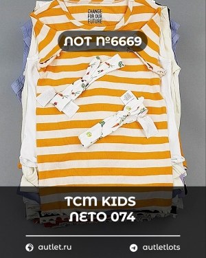 Купить TCM Kids лето 074#7 кг, ЛОТ №6669 оптом в Пскове и Псковской области