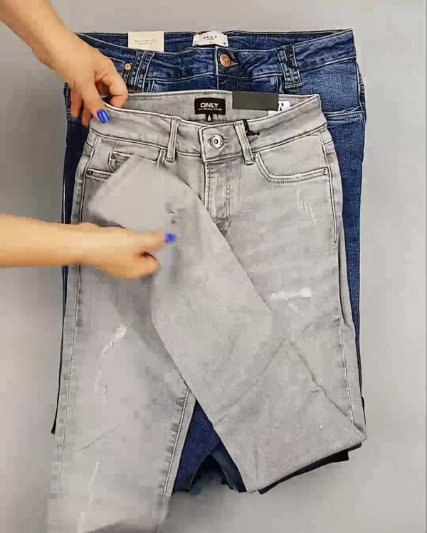 Фотография  740 - Джинсы женские Дания#10 кг, ЛОТ №6762 оптом в Пскове и Псковской области