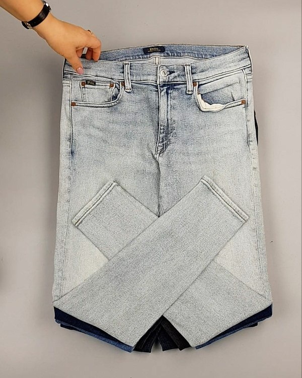 Фотография  855 - Cream Джинсы женские#25 кг оптом в Пскове и Псковской области