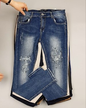 Купить А 82202 Брюки женские (Fashion&Skinny Pants)#25 кг оптом в Пскове и Псковской области