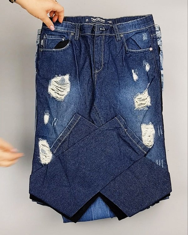 Фотография  675 - Cream Джинсы женские#25 кг оптом в Пскове и Псковской области