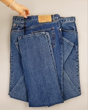 Фотография  957 - Джинсы LEVIS муж #7,7 кг, ЛОТ №7016 оптом в Пскове и Псковской области