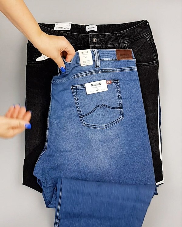 Фотография  230 - Джинсы MUSTANG м/ж#5 кг, ЛОТ №6960 оптом в Пскове и Псковской области