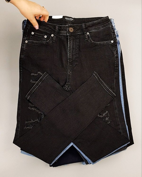 Фотография  195 - Джинсы JACK JONES 094#10 кг, ЛОТ №6978 оптом в Пскове и Псковской области