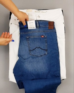 Фотография  236 - Джинсы MUSTANG м/ж#5 кг, ЛОТ №6961 оптом в Пскове и Псковской области