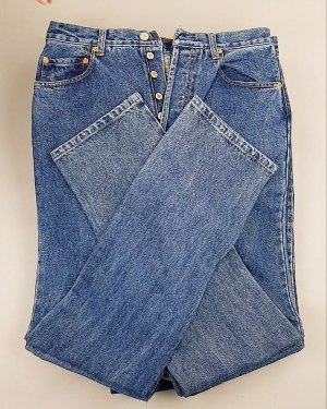 Фотография  625 - Джинсы LEVIS муж #7,7 кг, ЛОТ №7016 оптом в Пскове и Псковской области