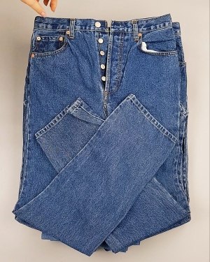 Фотография  304 - Джинсы LEVIS муж #7,5 кг, ЛОТ №7013 оптом в Пскове и Псковской области