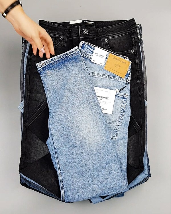 Фотография  251 - Джинсы JACK JONES 094#10 кг, ЛОТ №6977 оптом в Пскове и Псковской области