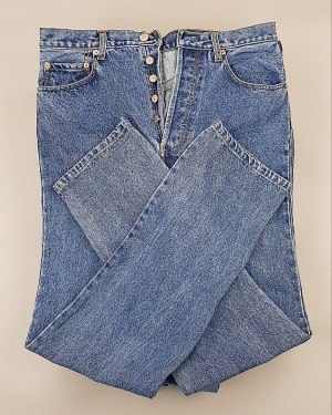 Фотография  209 - Джинсы LEVIS муж #7,6 кг, ЛОТ №7015 оптом в Пскове и Псковской области