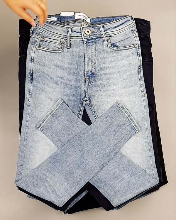 Фотография  130 - Джинсы JACK JONES 094#10 кг, ЛОТ №6978 оптом в Пскове и Псковской области