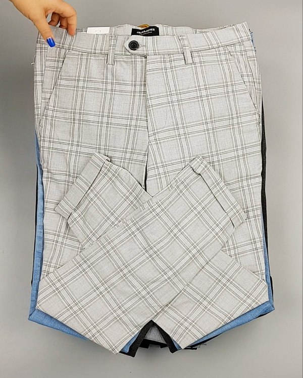 Фотография  740 - Брюки + джинсы JACK JONES 094#10 кг, ЛОТ №6963 оптом в Пскове и Псковской области