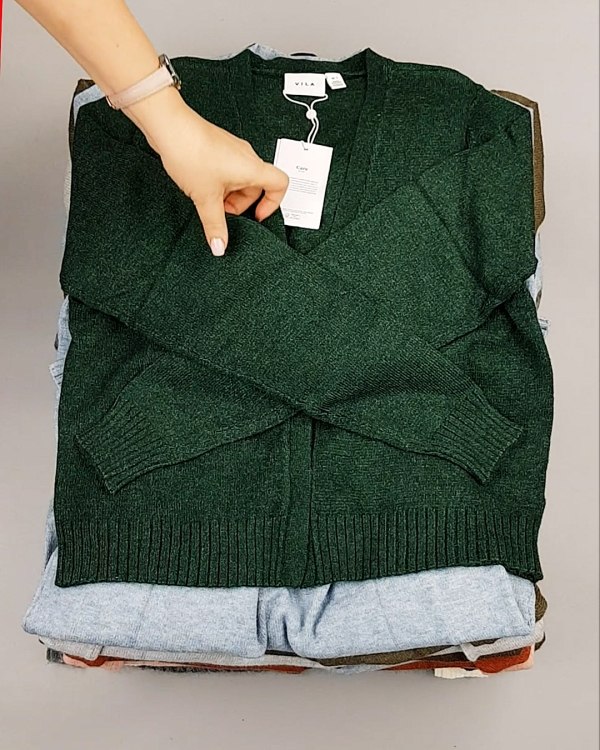 Фотография  442 - Кардиганы VILA W 104#7 кг, ЛОТ №7155 оптом в Пскове и Псковской области