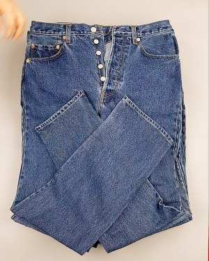 Фотография  841 - Джинсы LEVIS муж #7,6 кг, ЛОТ №7014 оптом в Пскове и Псковской области