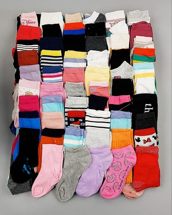 Фотография  133 - Носки дети СТОК лето#5 кг, ЛОТ №6993 оптом в Пскове и Псковской области