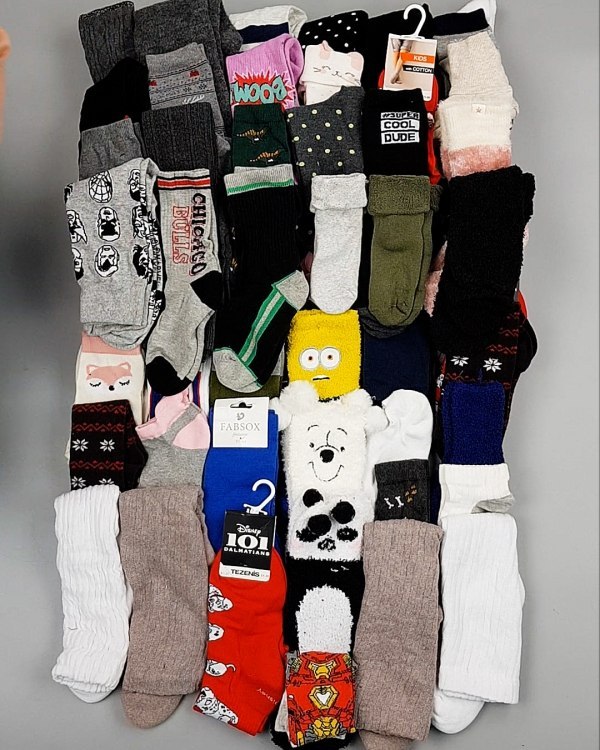 Фотография  125 - Носки дети СТОК зима#5 кг, ЛОТ №6986 оптом в Пскове и Псковской области