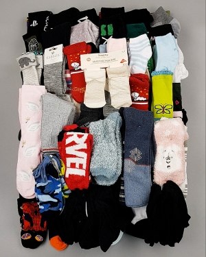 Фотография  282 - Носки дети СТОК зима#5 кг, ЛОТ №6988 оптом в Пскове и Псковской области