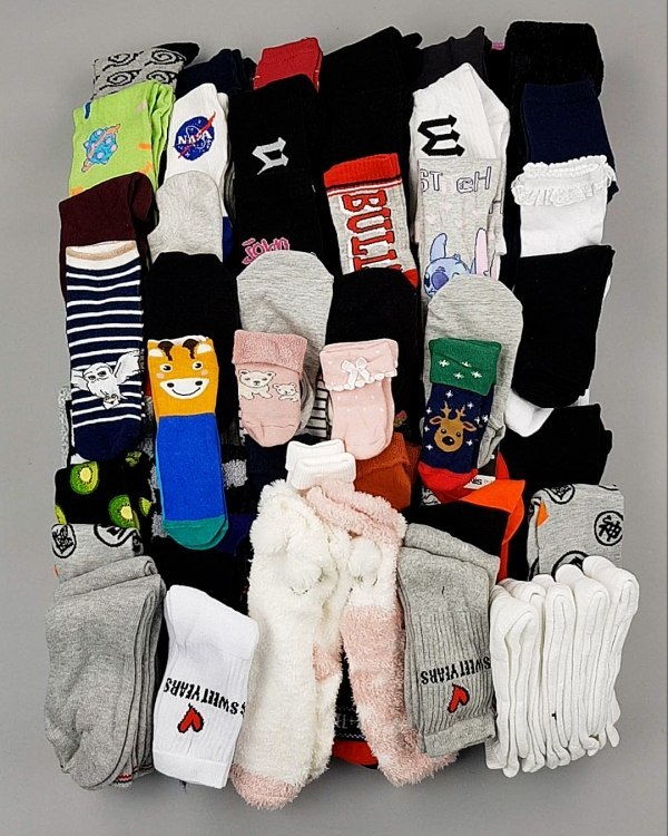 Фотография  274 - Носки дети СТОК зима#5 кг, ЛОТ №6989 оптом в Пскове и Псковской области