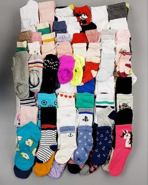 Фотография  305 - Носки дети СТОК лето#5 кг, ЛОТ №6992 оптом в Пскове и Псковской области