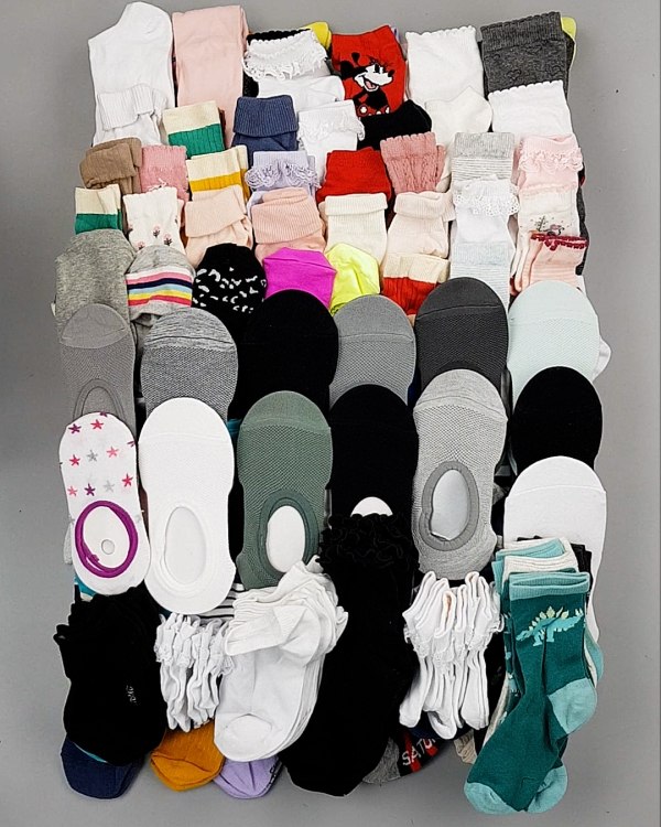 Фотография  599 - Носки дети СТОК лето#5 кг, ЛОТ №6992 оптом в Пскове и Псковской области