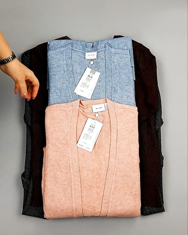 Фотография  450 - Кардиганы VILA W 104#7 кг, ЛОТ №7381 оптом в Пскове и Псковской области