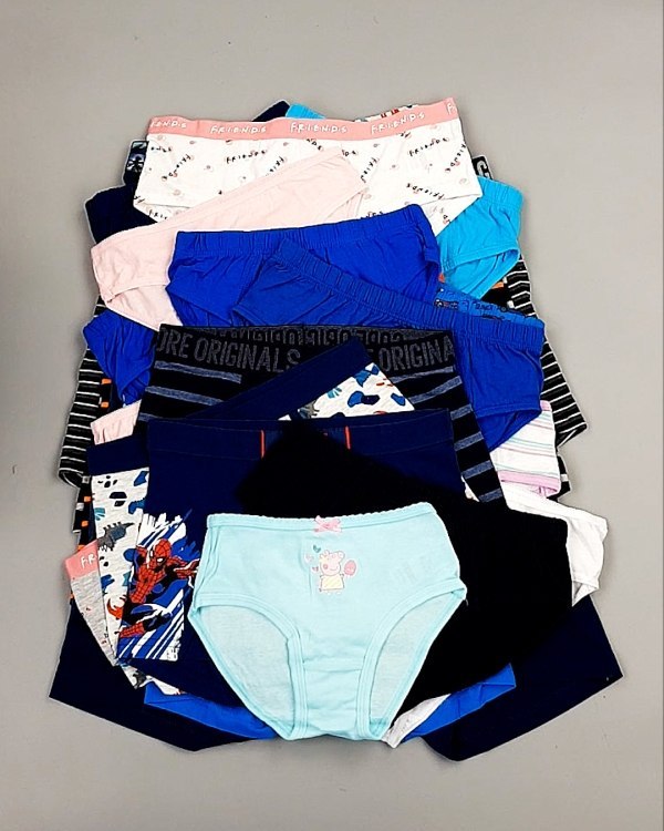 Фотография  627 - Нижнее белье kids C&A#3 кг, ЛОТ №7511 оптом в Пскове и Псковской области