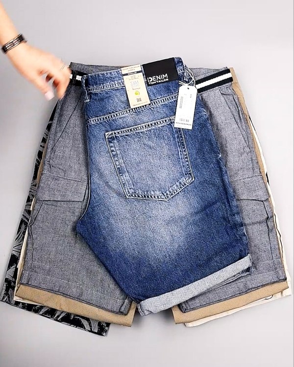 Фотография  538 - Шорты мужские TOM TAILOR 124#3,75 кг, ЛОТ №7601 оптом в Пскове и Псковской области