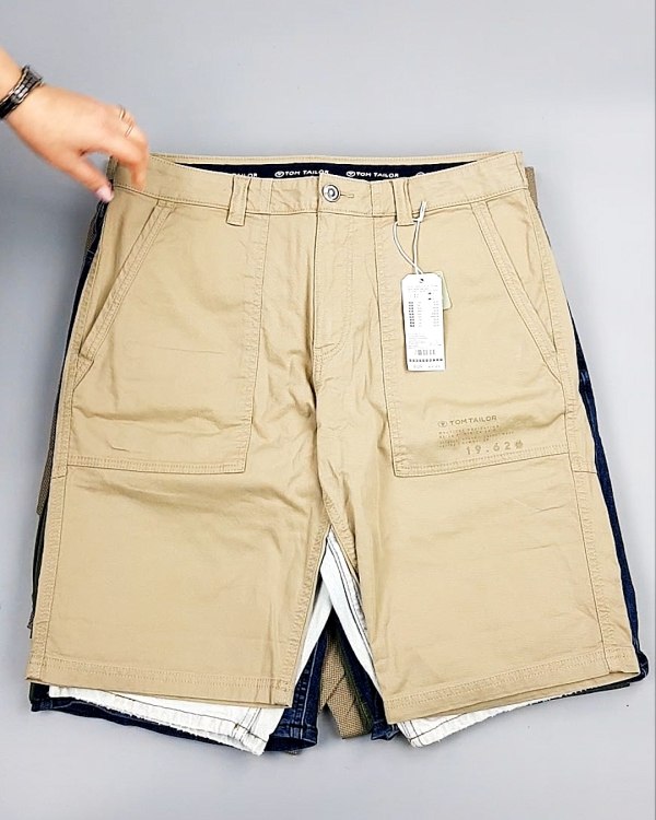 Фотография  477 - Шорты мужские TOM TAILOR 124#3,75 кг, ЛОТ №7600 оптом в Пскове и Псковской области